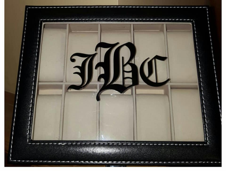 Monogramm’d Men’s Watch Box