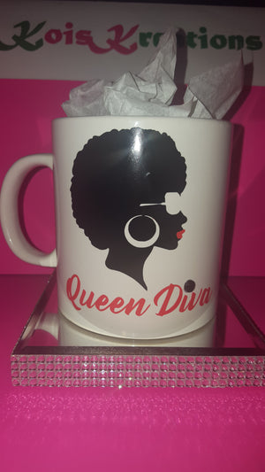 "Queen Diva" Mugg (20oz) - She is Blessed